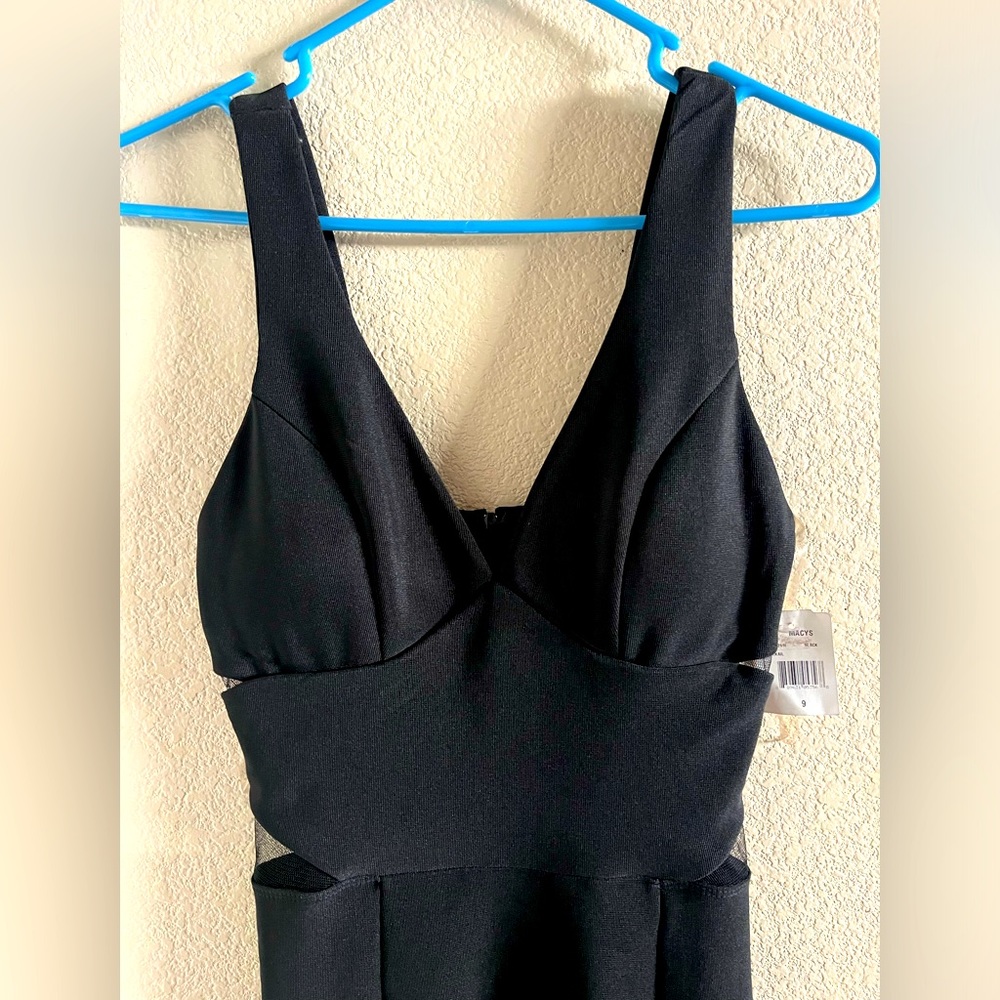 Black cocktail dress